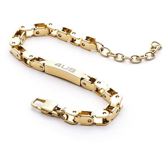 Bracelet laminé à maillons de chaîne