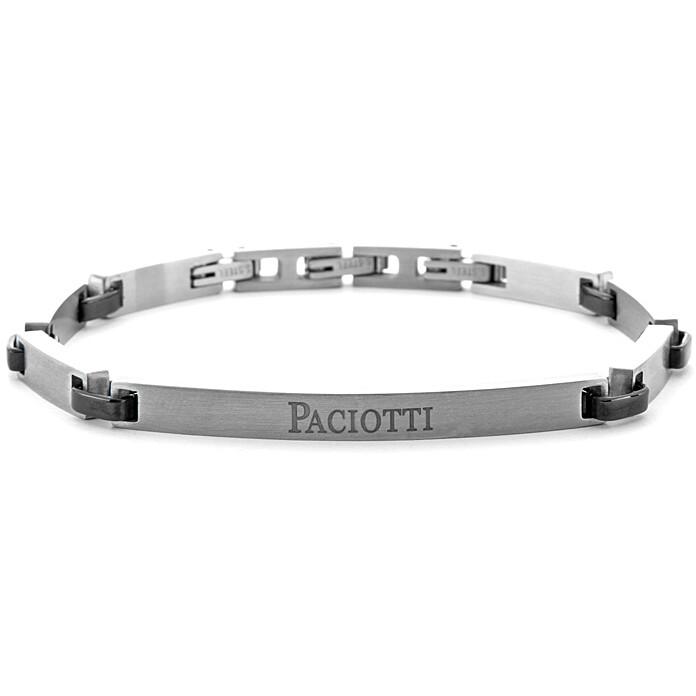 Bracelet en acier PVD noir