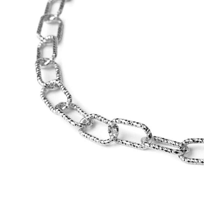 Rhodium Diamond Bracelet