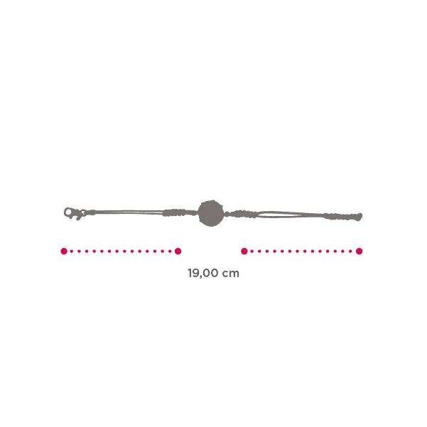 Bracciale Tamburello Lapilli
