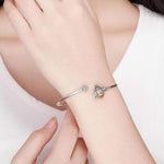 Steampunk-Armband - Silber Biene - Vignette | Steampunk Store