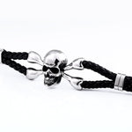 Steampunk Punk Idol Leather Bracelet - Gothic Style - Vignette | Steampunk Store