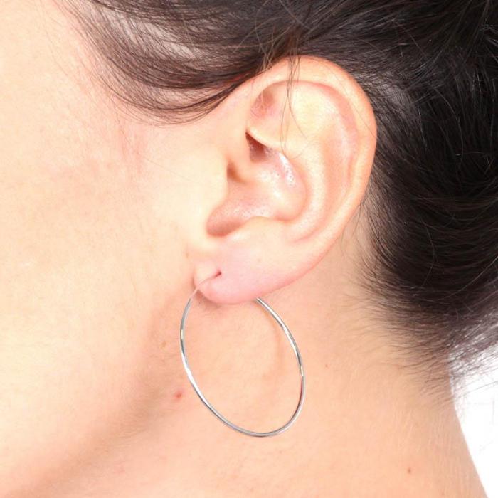 Boucles d'oreilles en argent 925