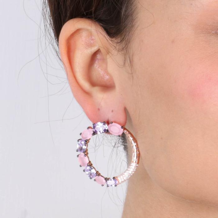 Boucles d'oreilles en argent 925