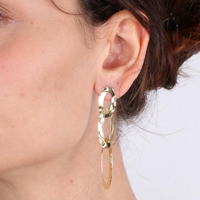 Boucles d'oreilles en argent 925