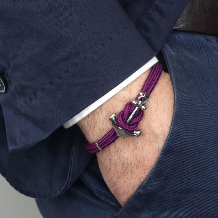 Bracelet en acier
