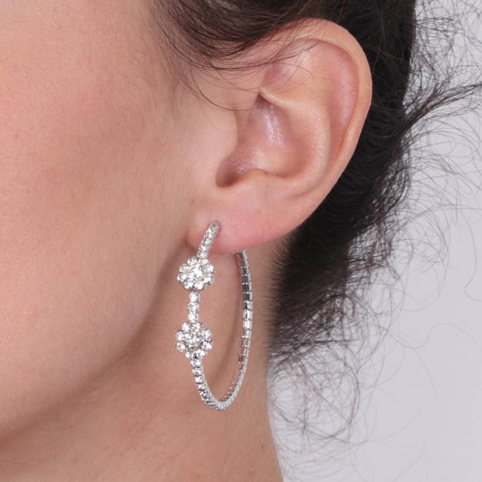 Boucles d'oreilles en métal