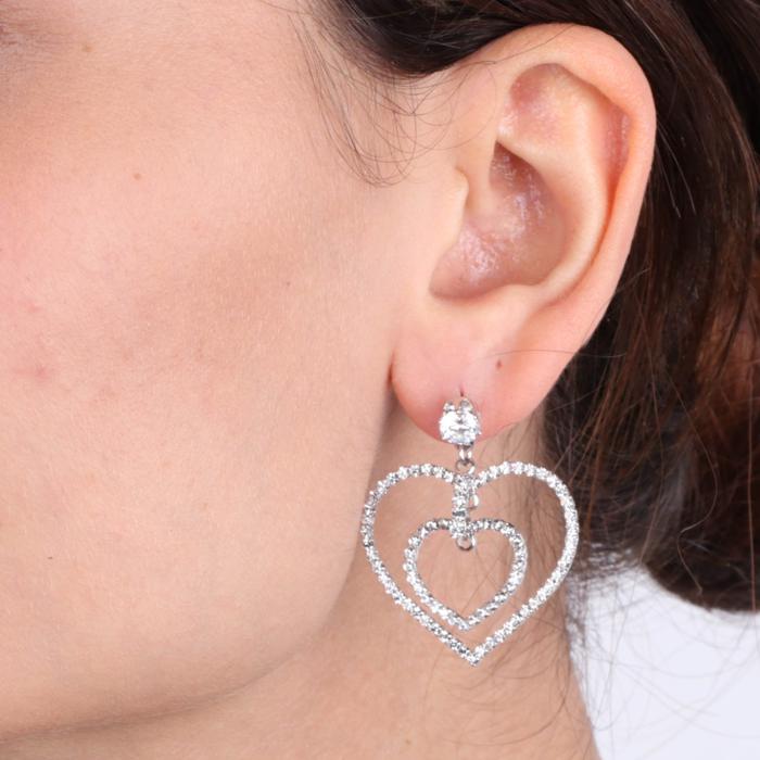 Boucles d'oreilles en métal