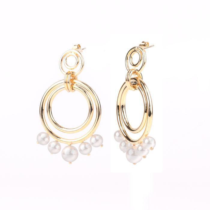 Boucles d'oreilles en métal