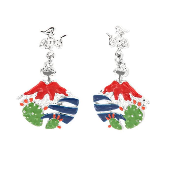 Boucles d'oreilles en métal
