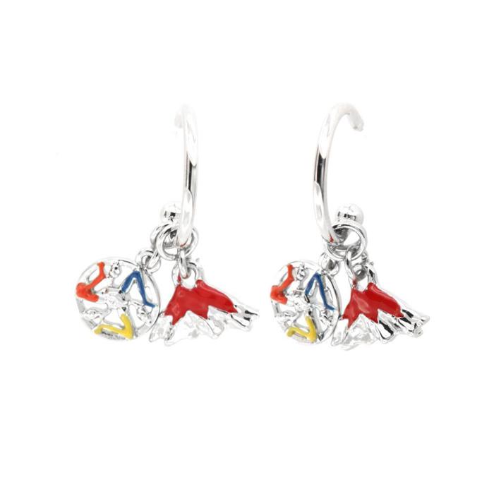 Boucles d'oreilles en métal