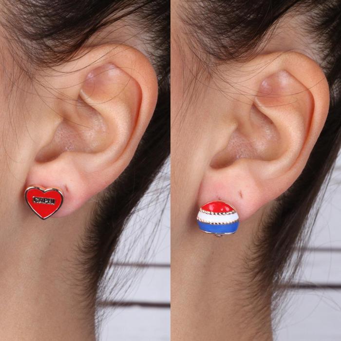 Boucles d'oreilles en métal