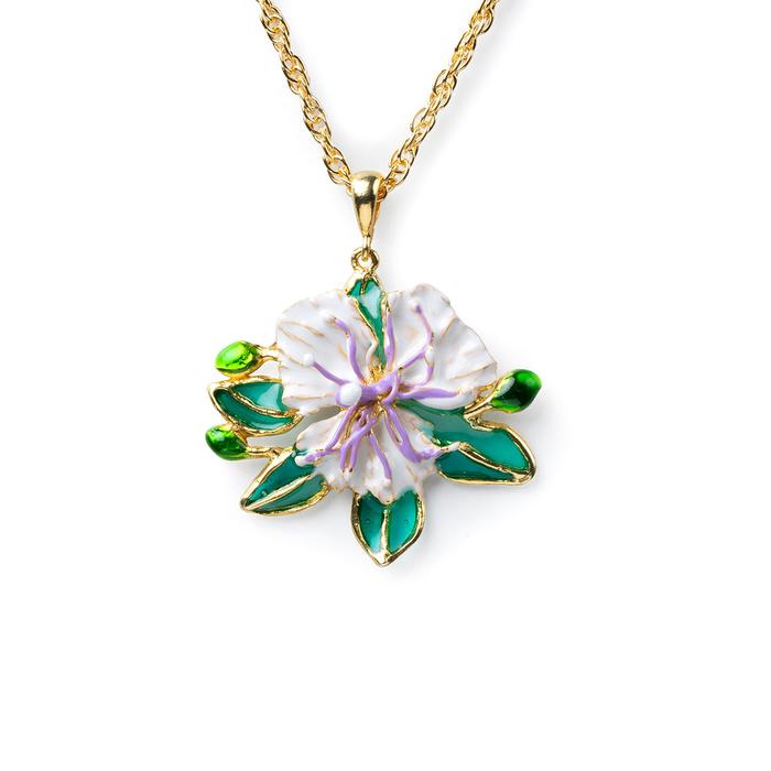Pendentif fleur de câprier