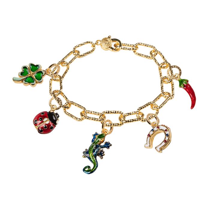 Bracciale Diamantato Dorato