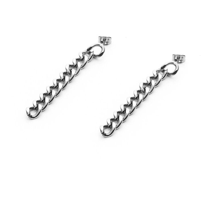 Boucles d'oreilles en chaîne