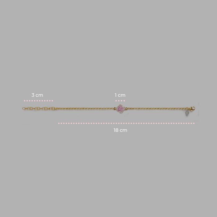 Peach Blossom Rolo Bracelet