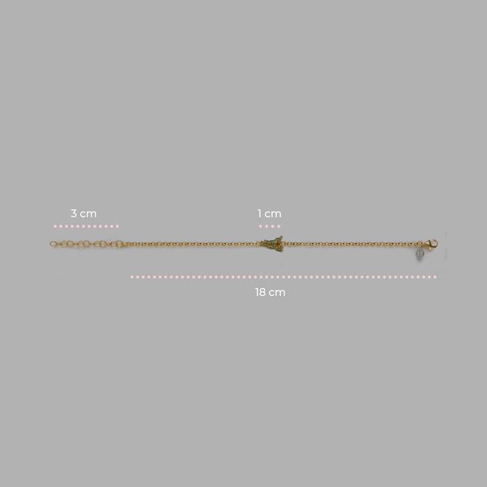 Rolo Bracelet Sicily Lapilli