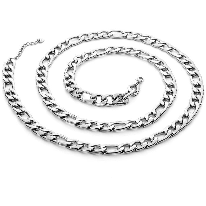 Collier en maille plate