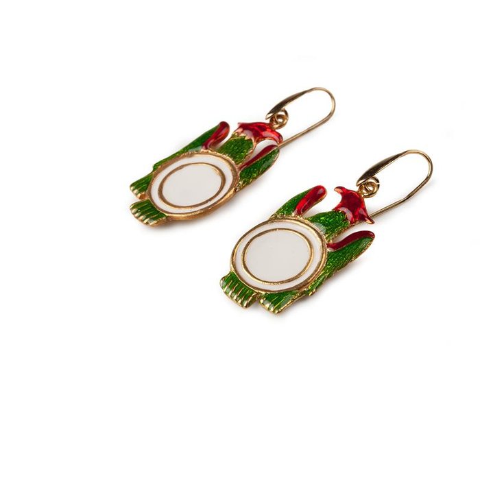 Golden Ace Earrings