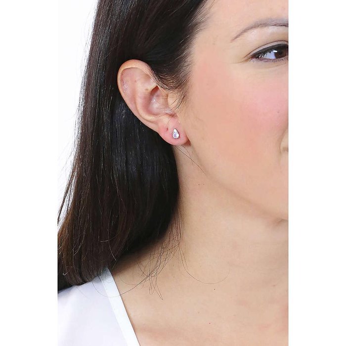 Zircon earrings