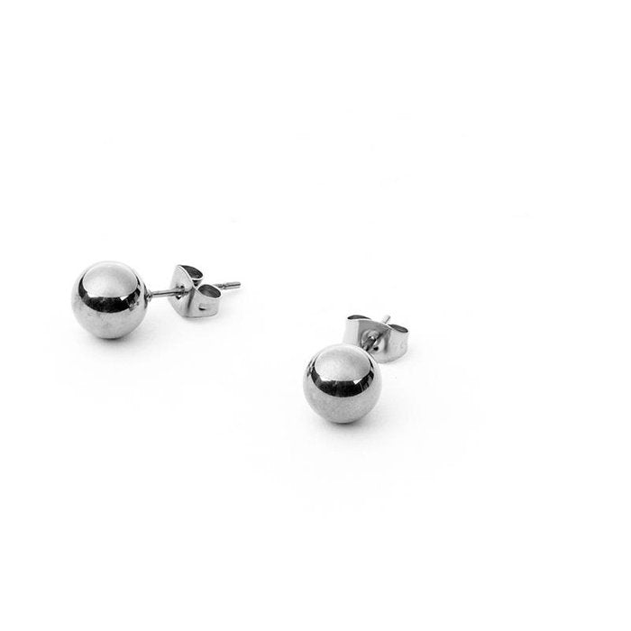 Boucles d'oreilles sphère pour femme