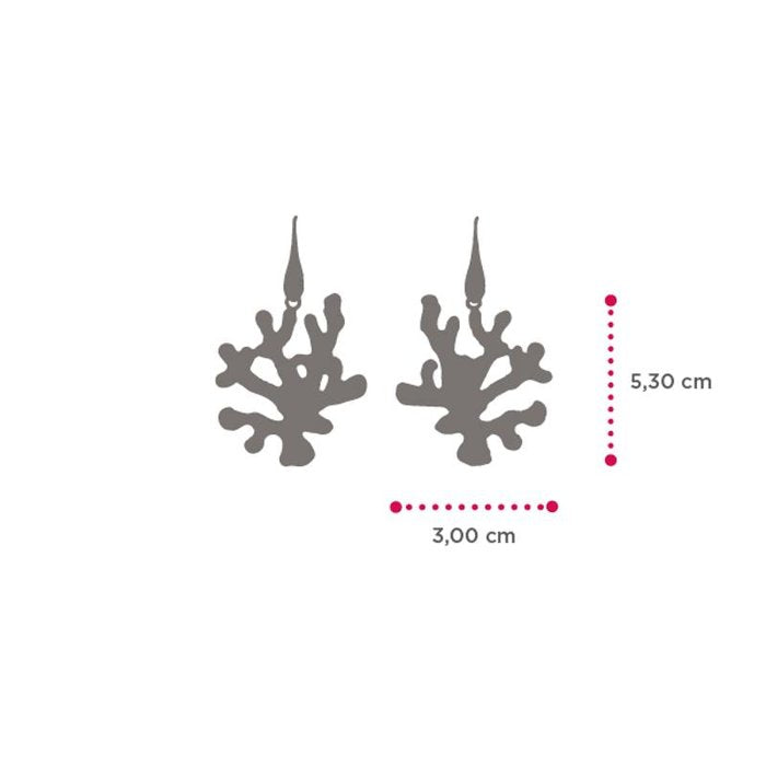 Coral Earrings