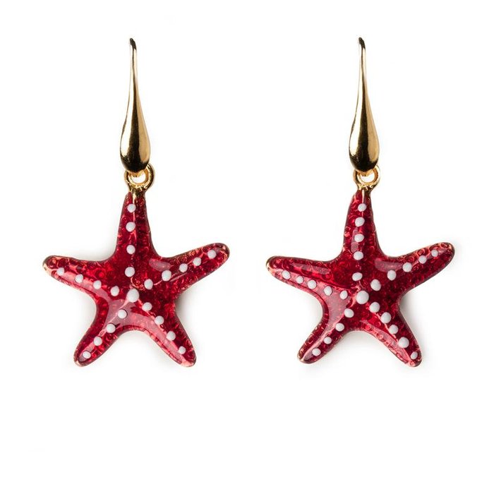 Boucles d'oreilles étoile de mer