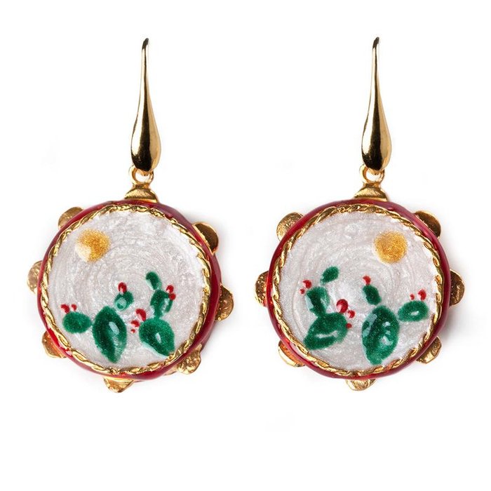 Tambourine Earrings