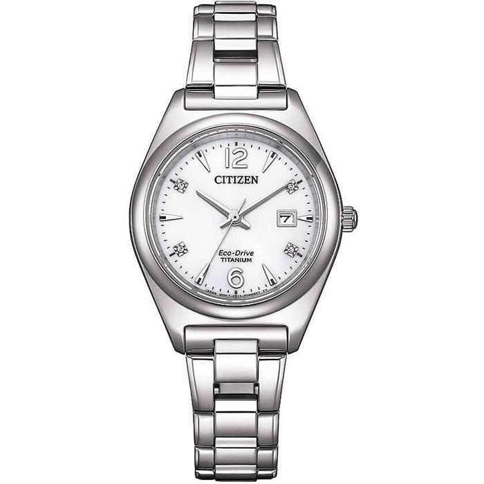 Montre Citizen Lady Supertitanium pour femme avec affichage de l'heure seulement