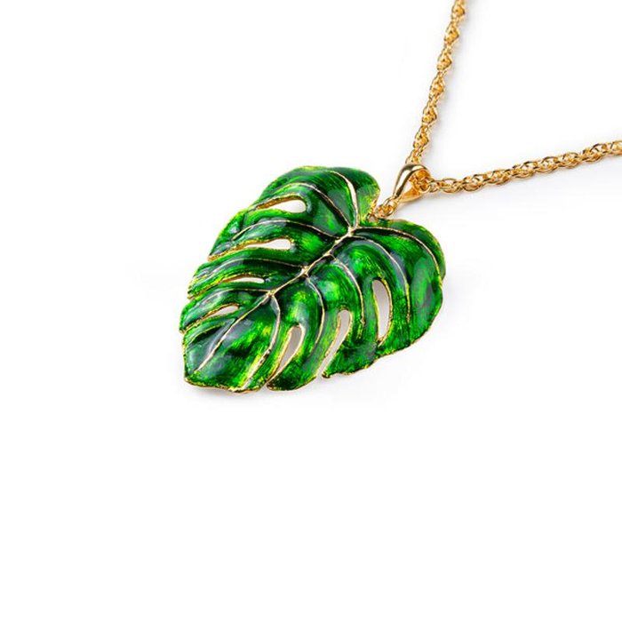 Pendentif Monstera