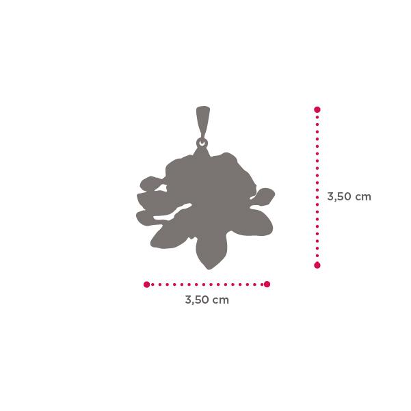 Pendentif fleur de câprier