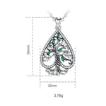 Pendentif Steampunk Arbre d' Argent - Vignette | Steampunk Store
