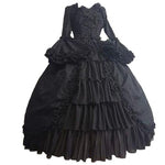 Robe Victorienne Cosplay — Bal Victorien, manches évasées et col carré - Vignette | Steampunk Store