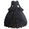 Robe Victorienne Cosplay — Bal Victorien, manches évasées et col carré - Detail finitions