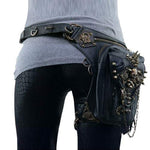 Marsupio Gotico - Pelle & Catene - Vignette | Steampunk Store