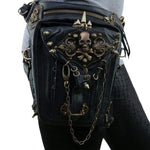 Marsupio Gotico - Pelle & Catene - Vignette | Steampunk Store