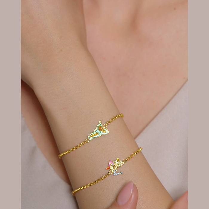 Rolo Bracelet Sicily Lapilli