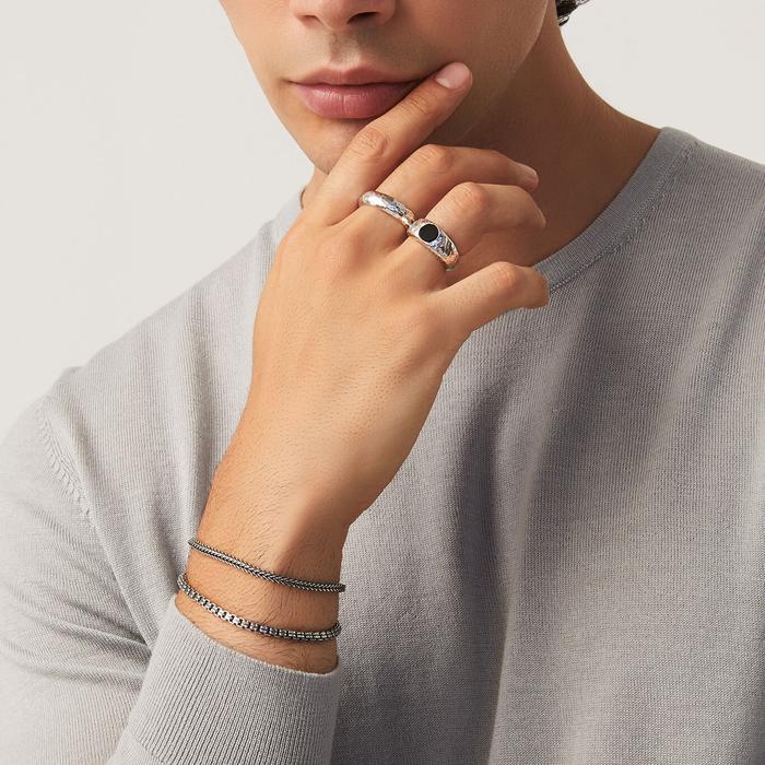 Petit bracelet tressé carré