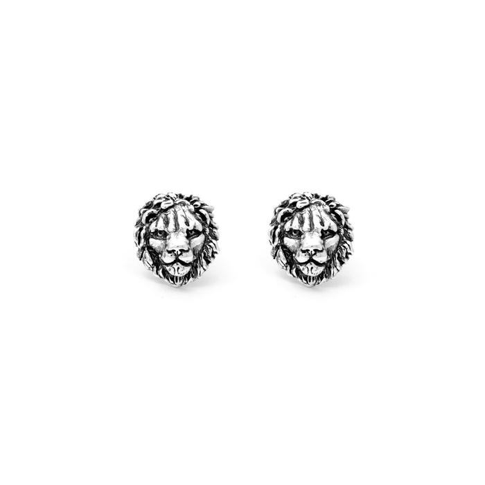 Lion Head Earrings