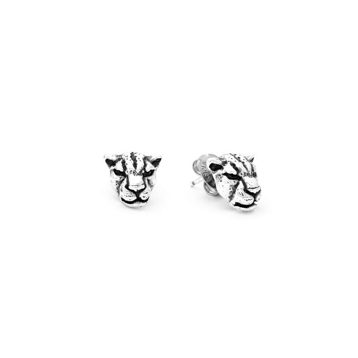 Leopard Head Earrings
