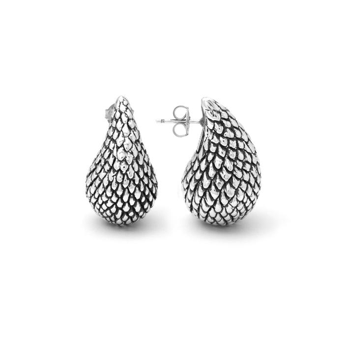 Snake Drop Earrings