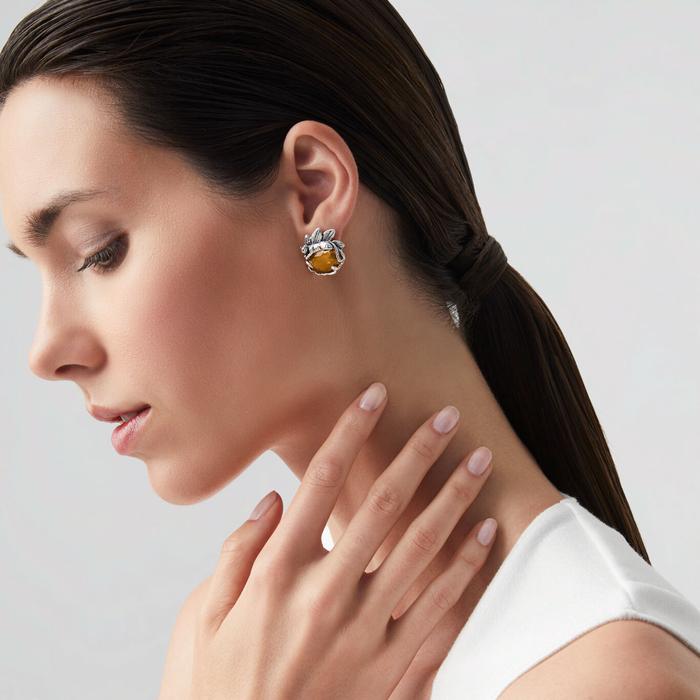 Eden Leopard Earrings