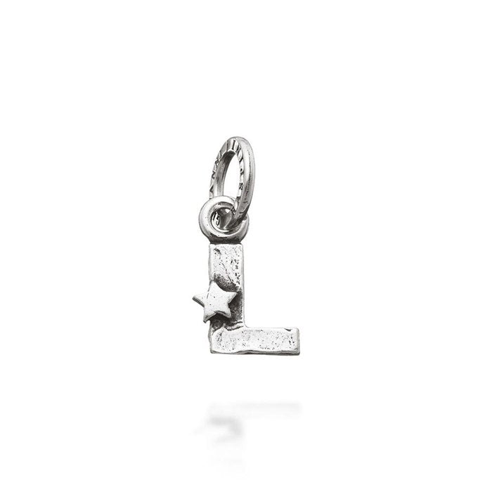 Charm "L" With Stars