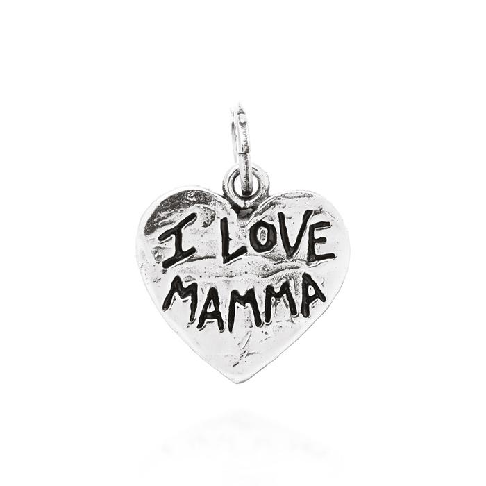 Breloque cœur « J'aime maman »