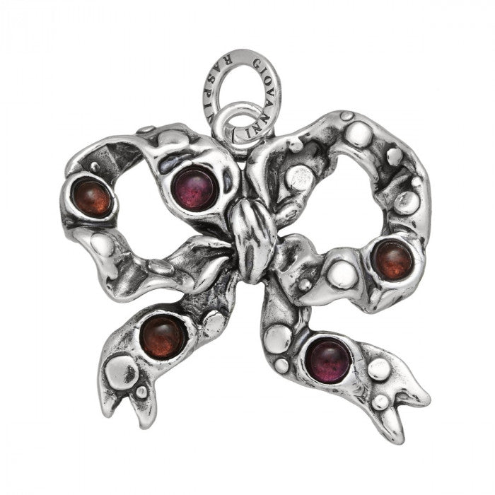 Large colored bow charm