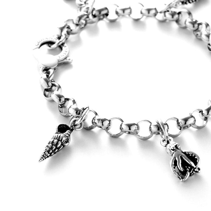 Turritella Shell Charm