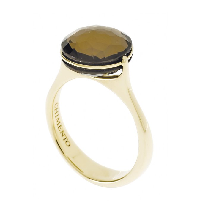 Anello sigilli quarzo