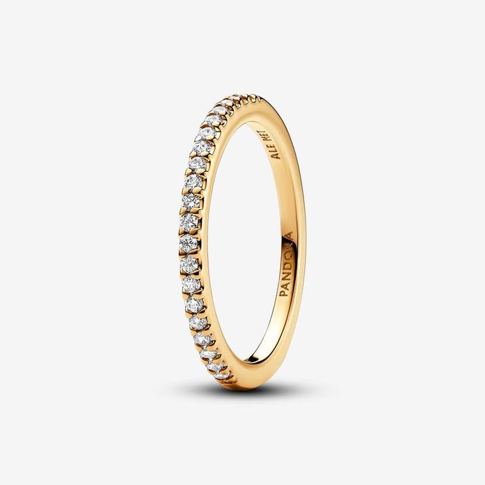 Pavè Thin Band Ring