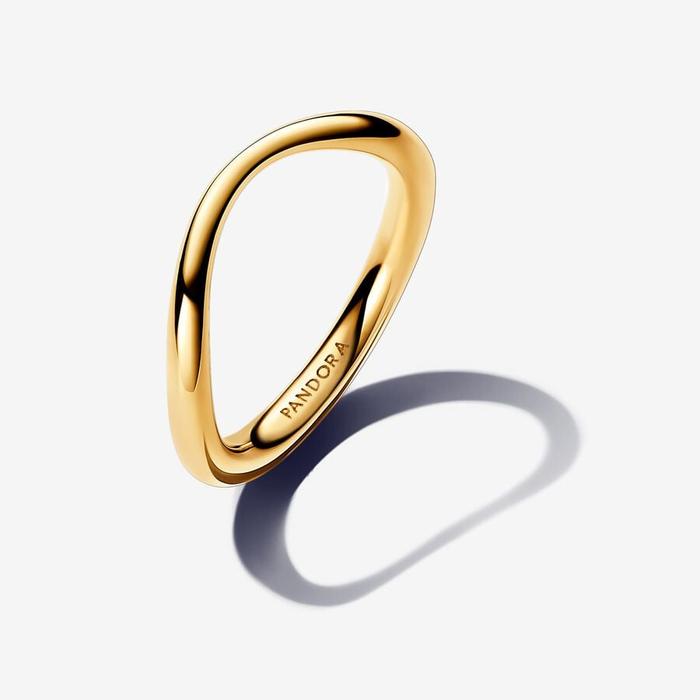 Sinuous Line Ring