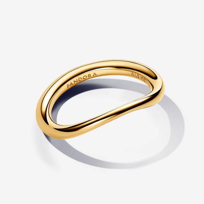 Sinuous Line Ring